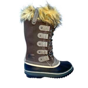 Sorel Joan of Arctic Waterproof Winter Boots w/ Faux Fur Trim Size 5 NWT No Box